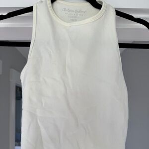 Chelsea DeBoer Off White Tank Top